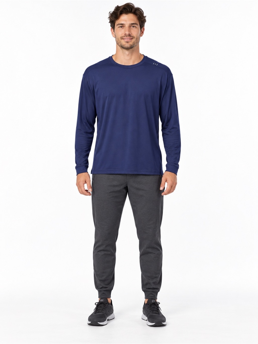 Lululemon License to Train Relaxed Long Sleeve Men’s Large Night Sea NWT